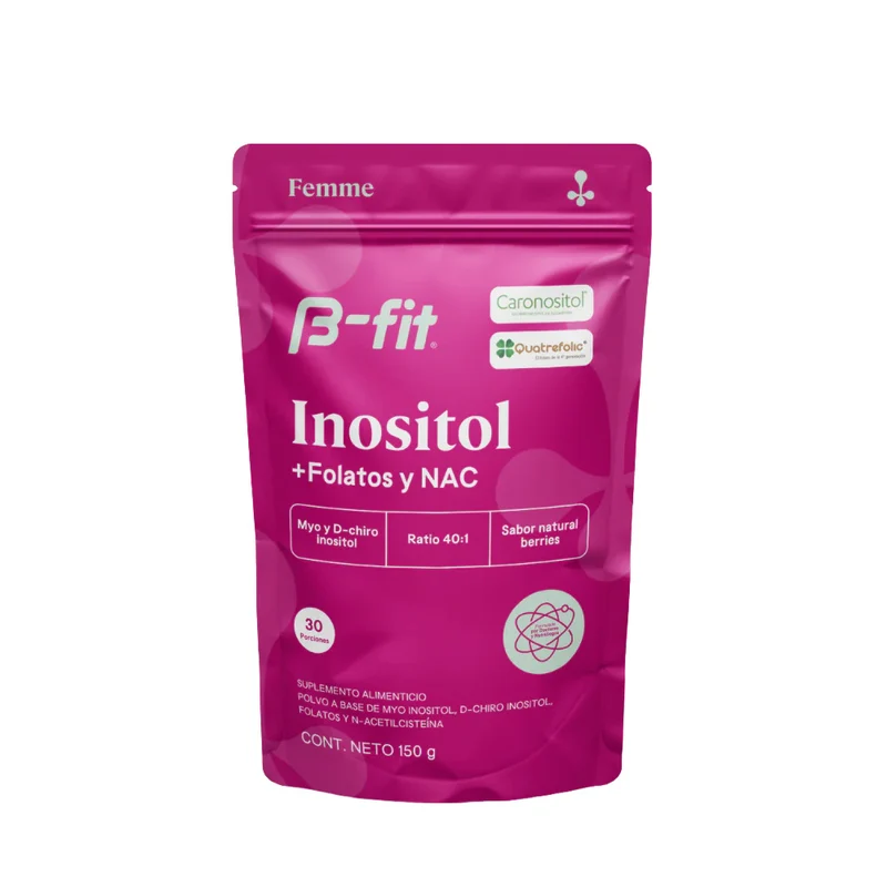 B-Fit Inositol + Folatos & NAC 150g