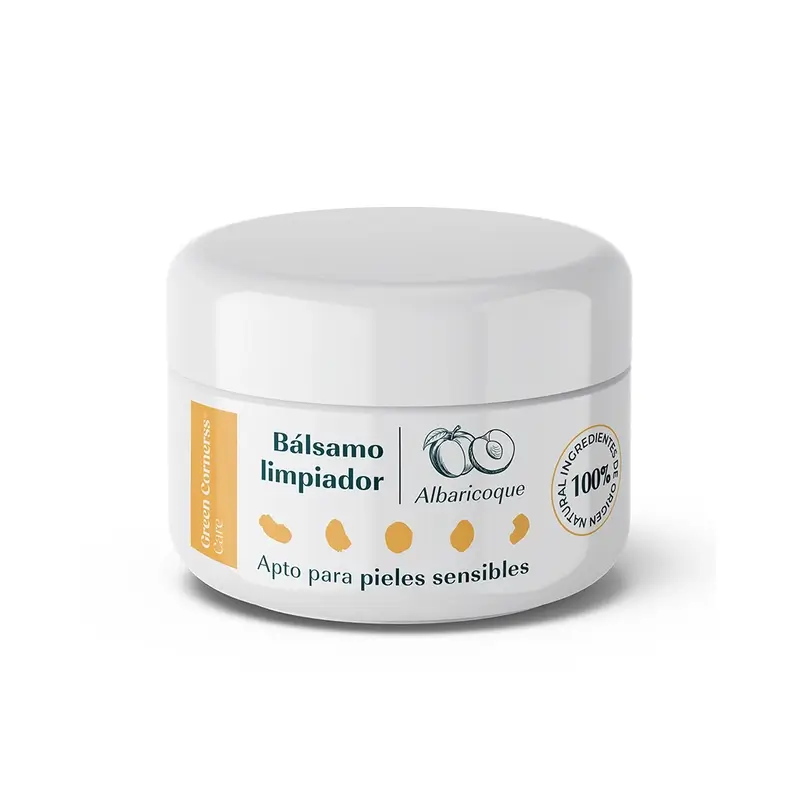 Bálsamo limpiador facial de albaricoque, 100 ml