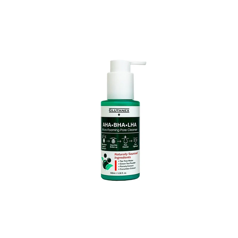 Glutanex AHA-BHA-LHA Micro Foaming Pore Cleanser 100 mL