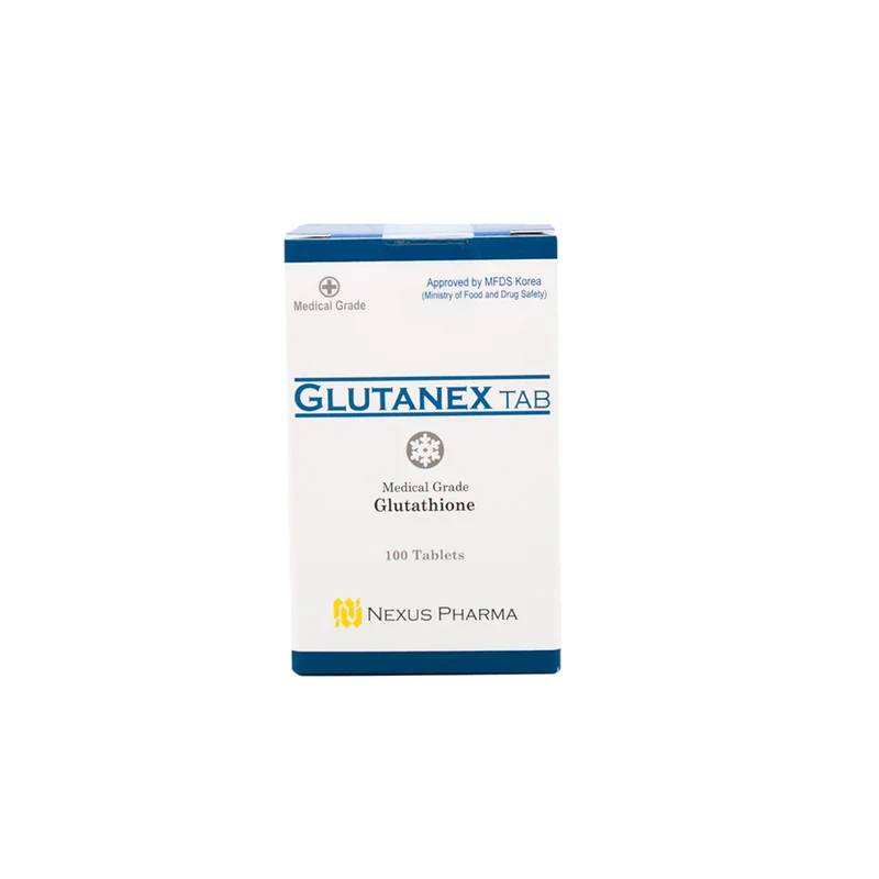 Glutanex Tabletas Glutathione 100pzas