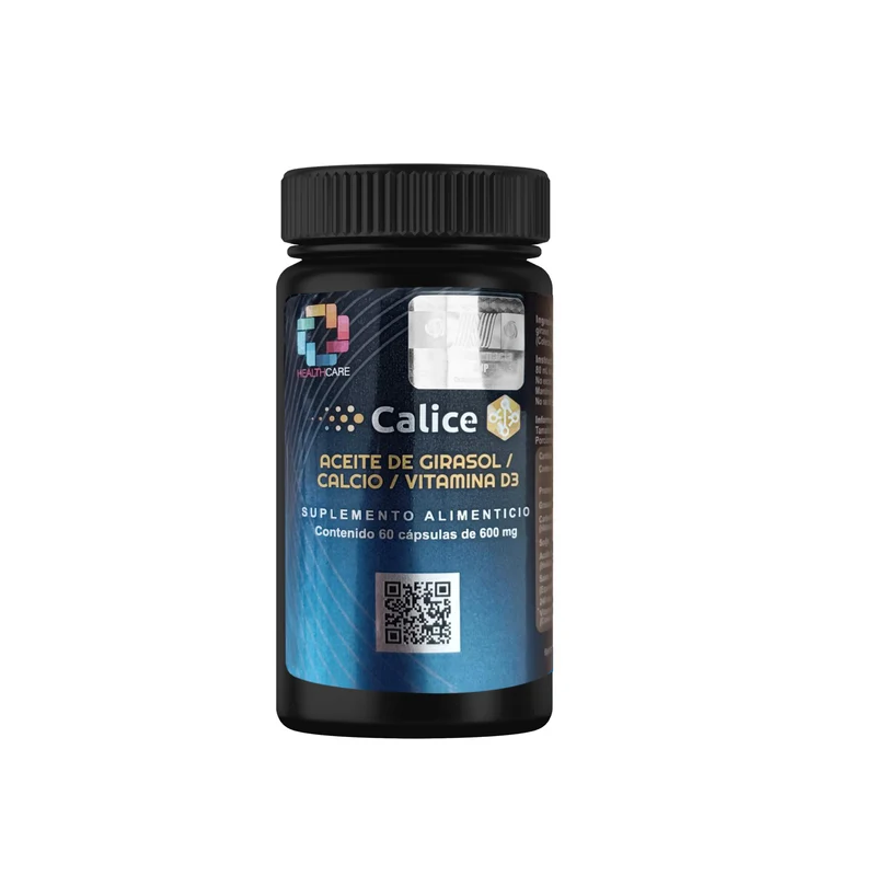 Calice Aceite de Girasol/Calcio/Vitamina D3 60 Caps