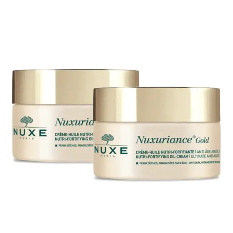 Nuxe Nuxuriance Gold Crema-Aceite Nutri-Fortificante Pack 2 x 50 ml