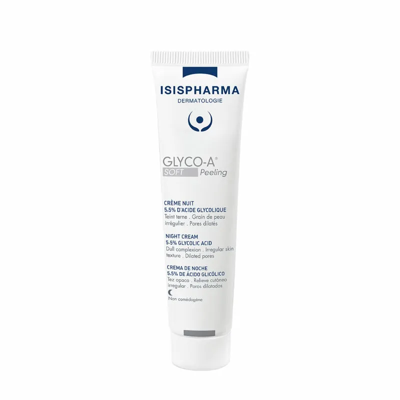 Isispharma Glyco-A Soft 5.5% Peeling Crema de Noche 30 mL