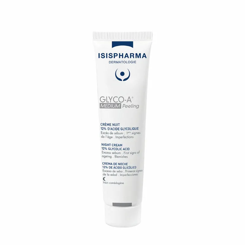 Isispharma Glyco-A Medium 12% Peeling Crema de Noche 30 mL