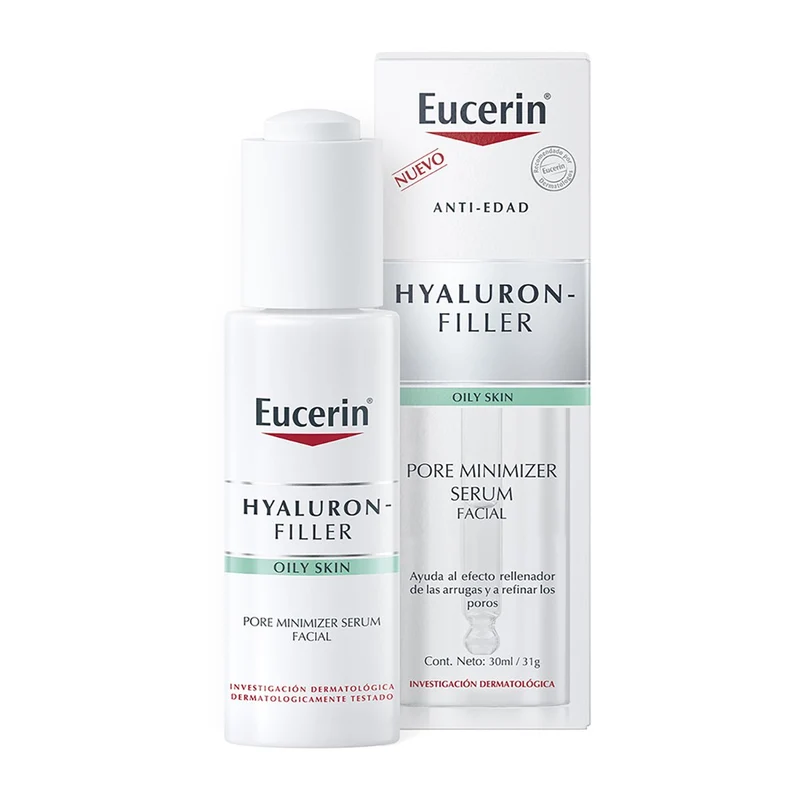 Eucerin Hyaluron-Filler Oily Skin Pore Minimizer Serum Facial 30ml
