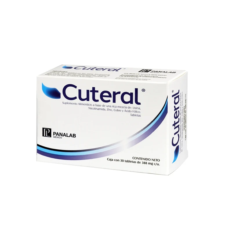 Cuteral 30 Tabletas de 388 mg