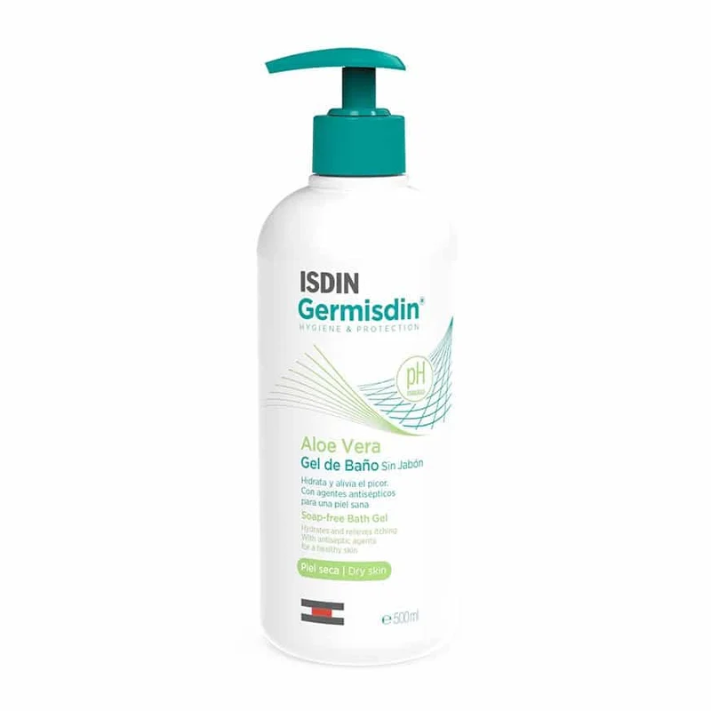 ISDIN Germisdin Gel de Bano Aloe Vera Piel Seca 500mL