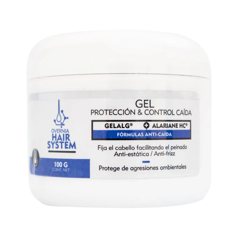 Overnia Hair System Gel Proteccion y Control Caida 100g