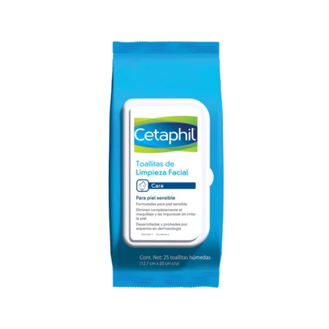Cetaphil Toallitas de Limpieza Facial 25pza