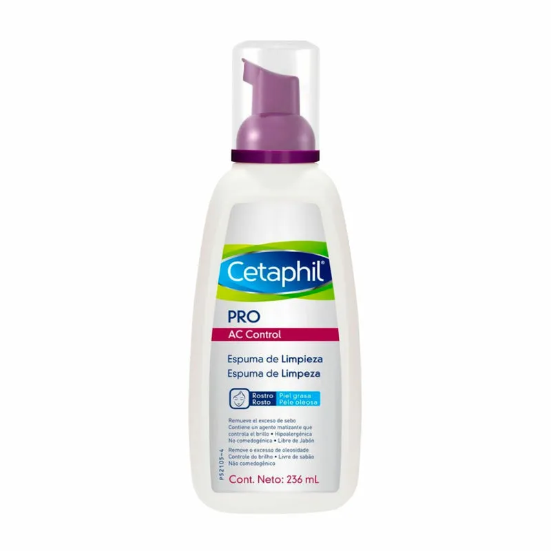 Cetaphil PRO AC Control Espuma de Limpieza 236mL