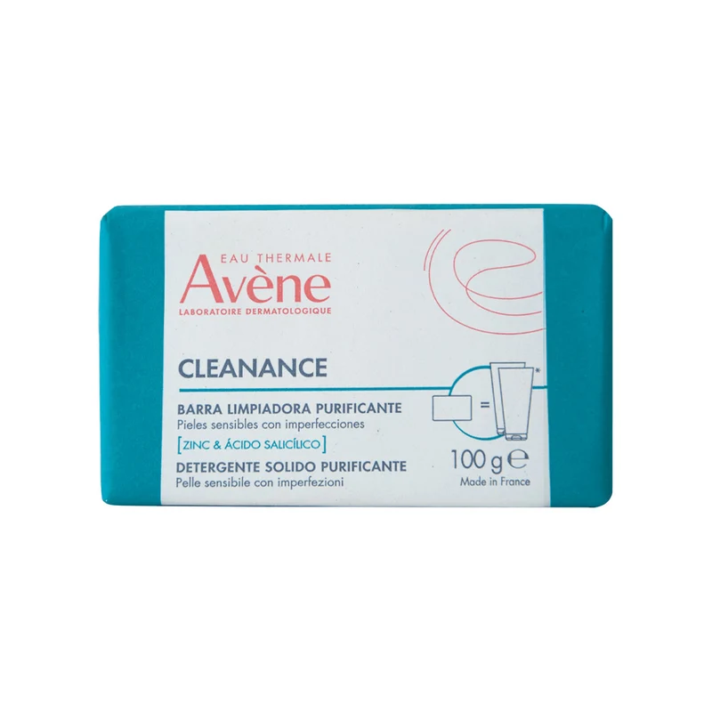 Avene Cleanance Barra Dermatológica Desincrustante 100g
