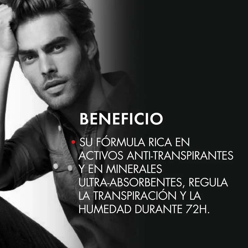 Vichy Roll on Hombre Antitranspirante Extremo 72hr 50 mL