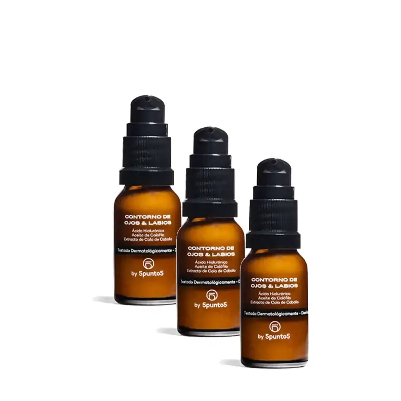 5Punto5 Contorno de Ojos y Labios Piel Madura 15 Ml, pack 3