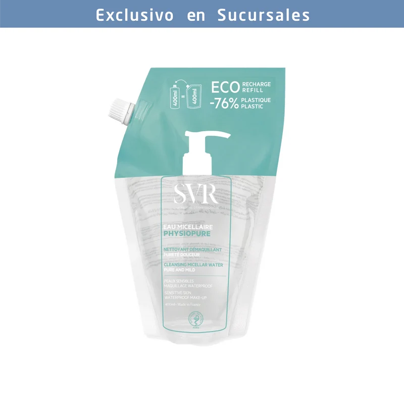 SVR Physiopure Eau Micellaire Refill 400mL