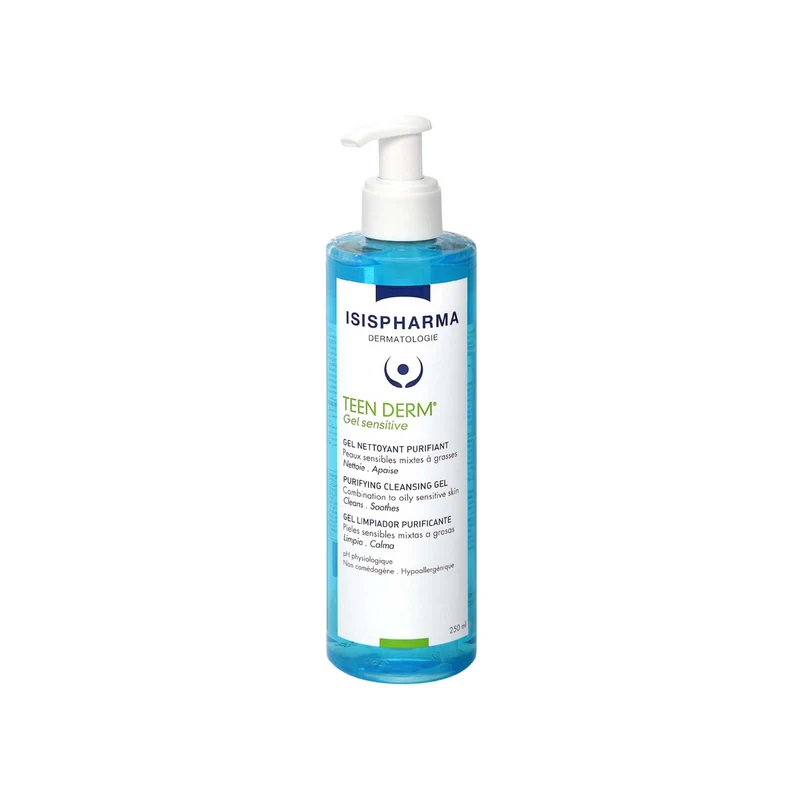 Isispharma Teen Derm Gel Sensitive 250mL