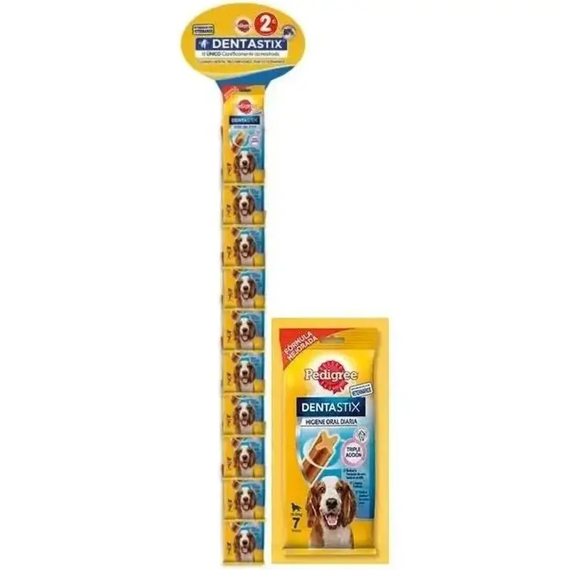 Pedigree Tira Dental Mediano 20 unidades