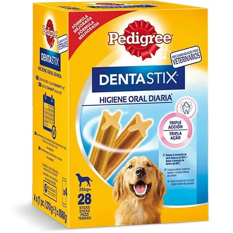 Dentastix 28Un- 4X1080Gr +25Kg Pvp, 25 kg