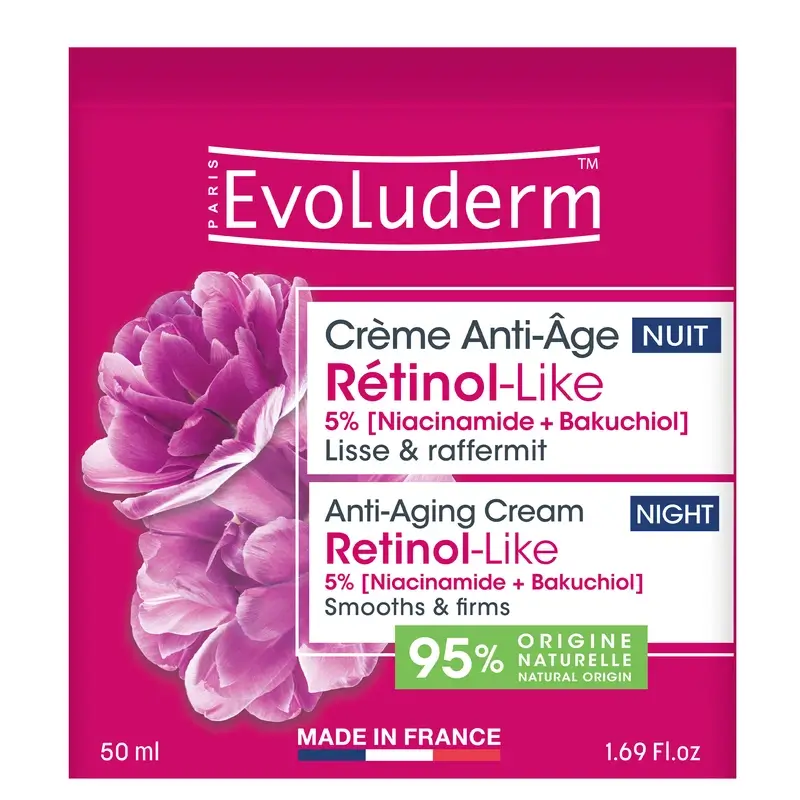 Evoluderm Noche De Crema Anti-Edad, 50 ml