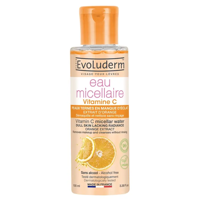 Evoluderm Agua Micelar Vitamina C, 100 ml
