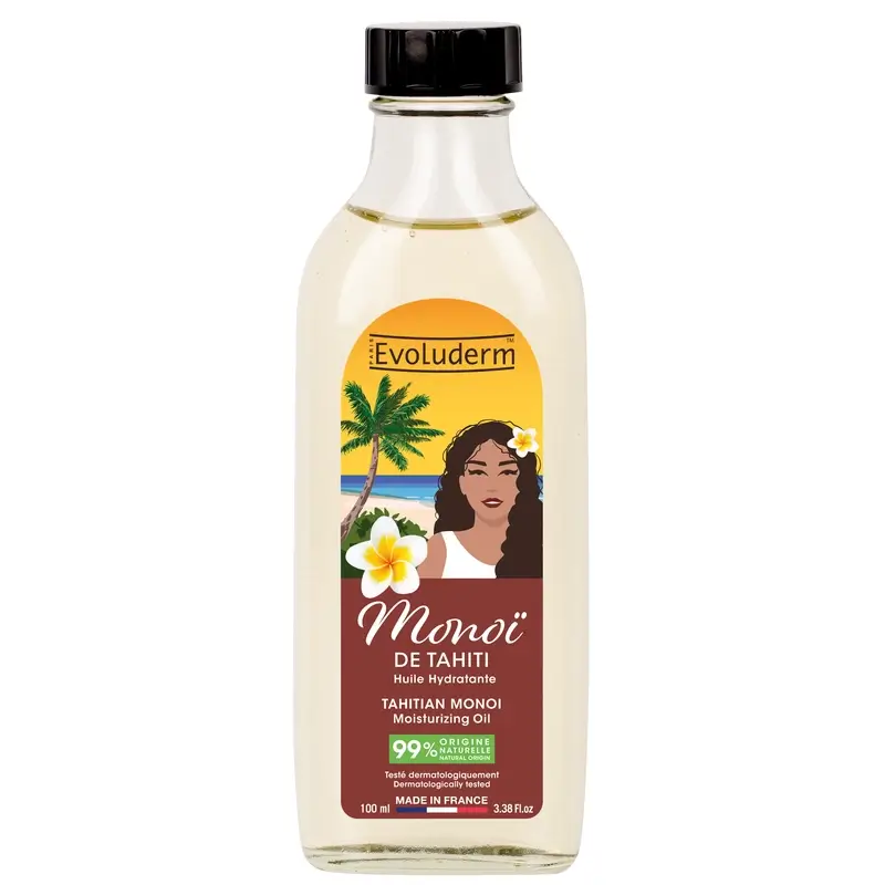 Evoluderm Aceite Monoi Tahitiano Puro, 100 ml