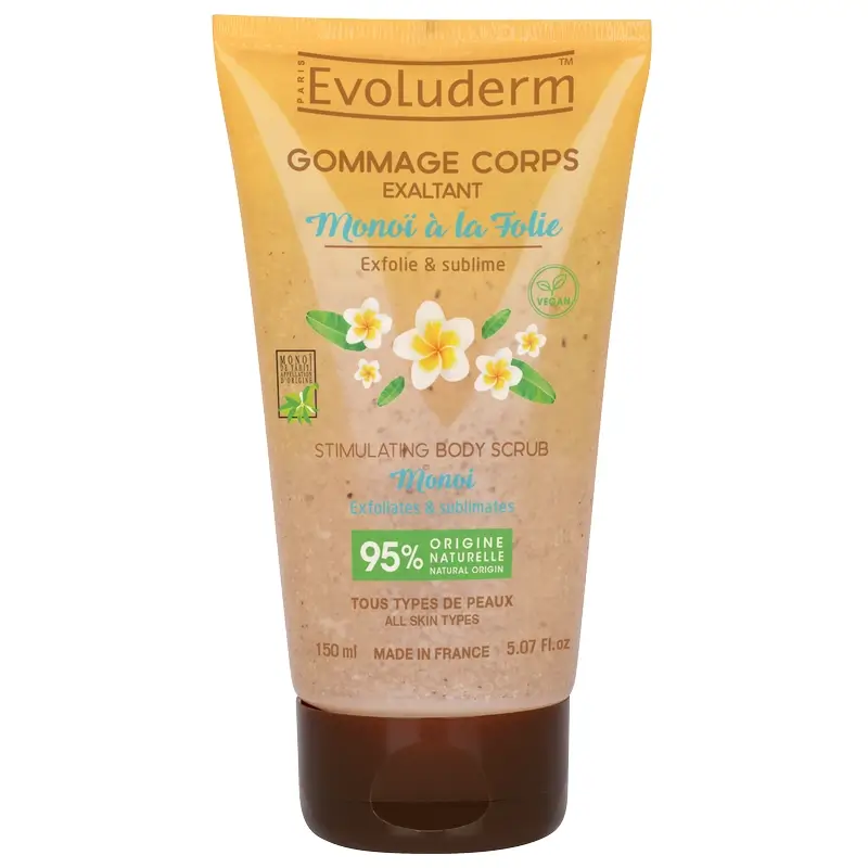 Evoluderm Exfoliante Corporal Monoi, 150 ml