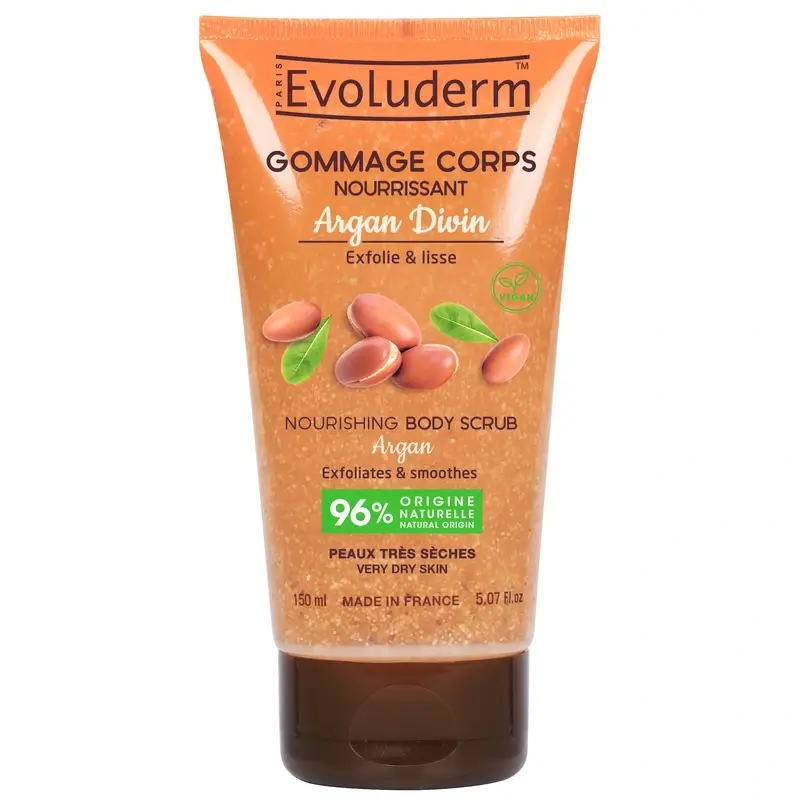 Evoluderm Exfoliante Corporal Argán, 150 ml