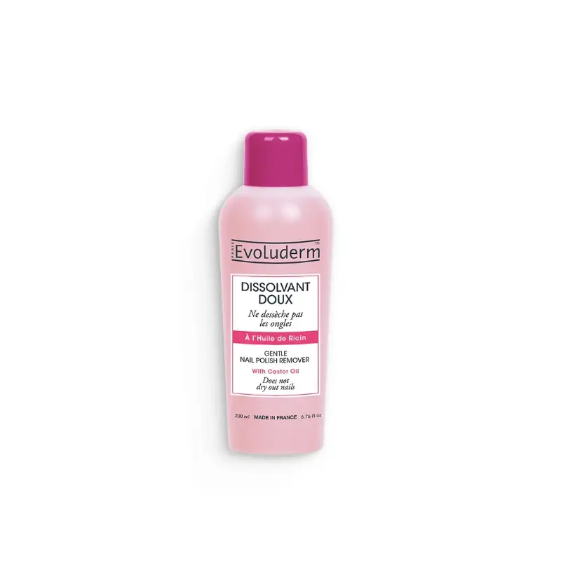 Evoluderm Quitaesmalte Con Aceite De Ricino - Huile De Ricin, 200 ml