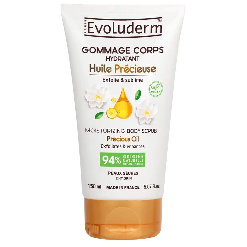 Evoluderm Exfoliante Corporal Aceite Precious, 150 ml