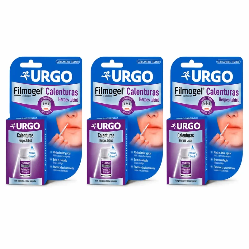 Urgo Calenturas Filmogel 3 Ml , pack 3