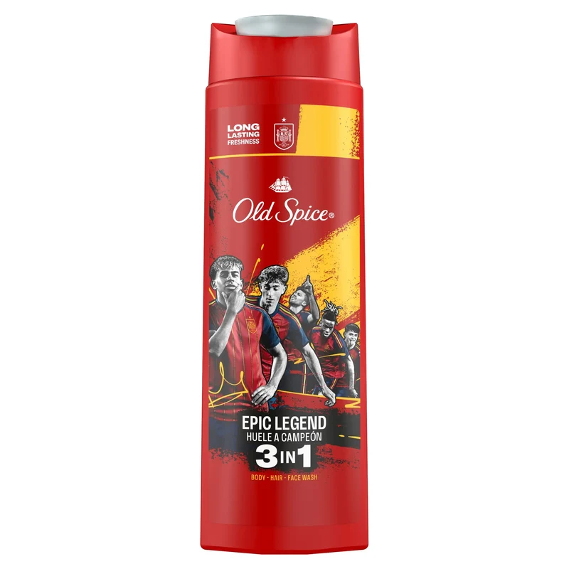 Old Spice Old Spice Gel De Ducha 3 En 1 Edición Limitada Selección Española, 400 ml