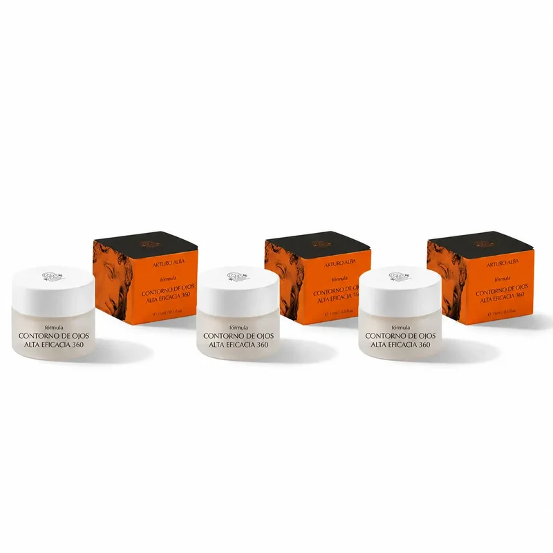 Arturo Alba Contorno De Ojos Alta Eficacia 360, 15 Ml , pack 3