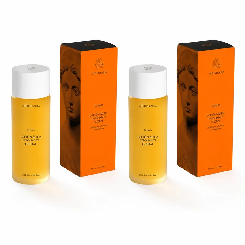 Arturo Alba Formula Loción Ácida Exfoliante Global 125Ml , pack 2