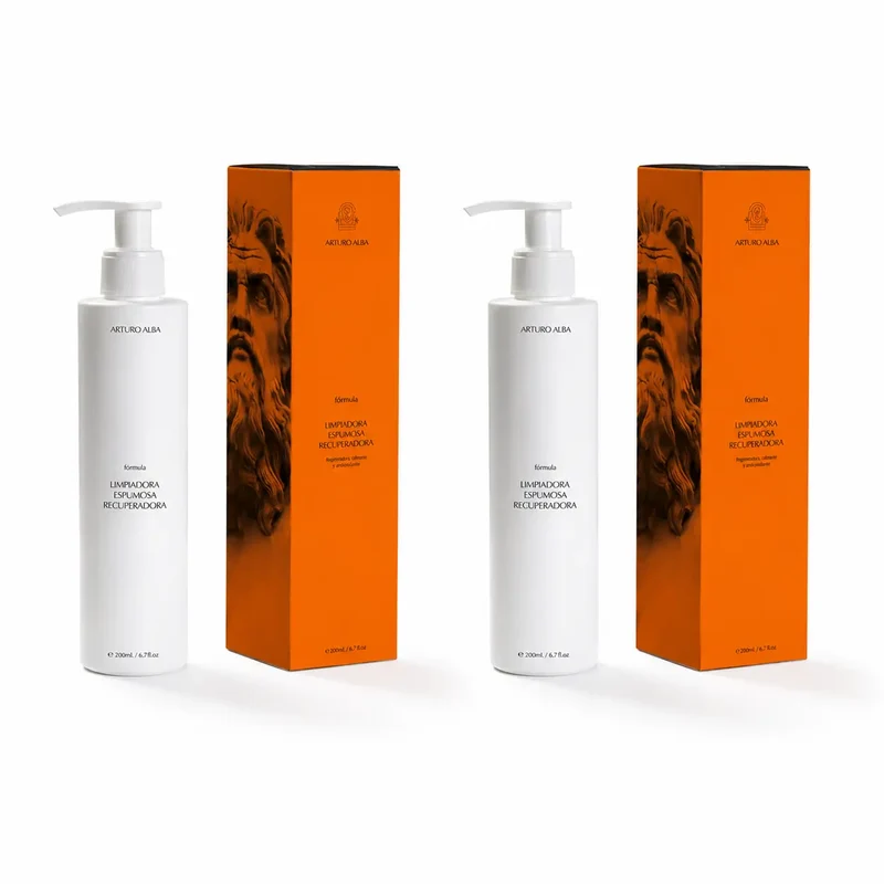 Arturo Alba Formula Limpiadora Espumosa Recuperadora 200Ml , pack 2