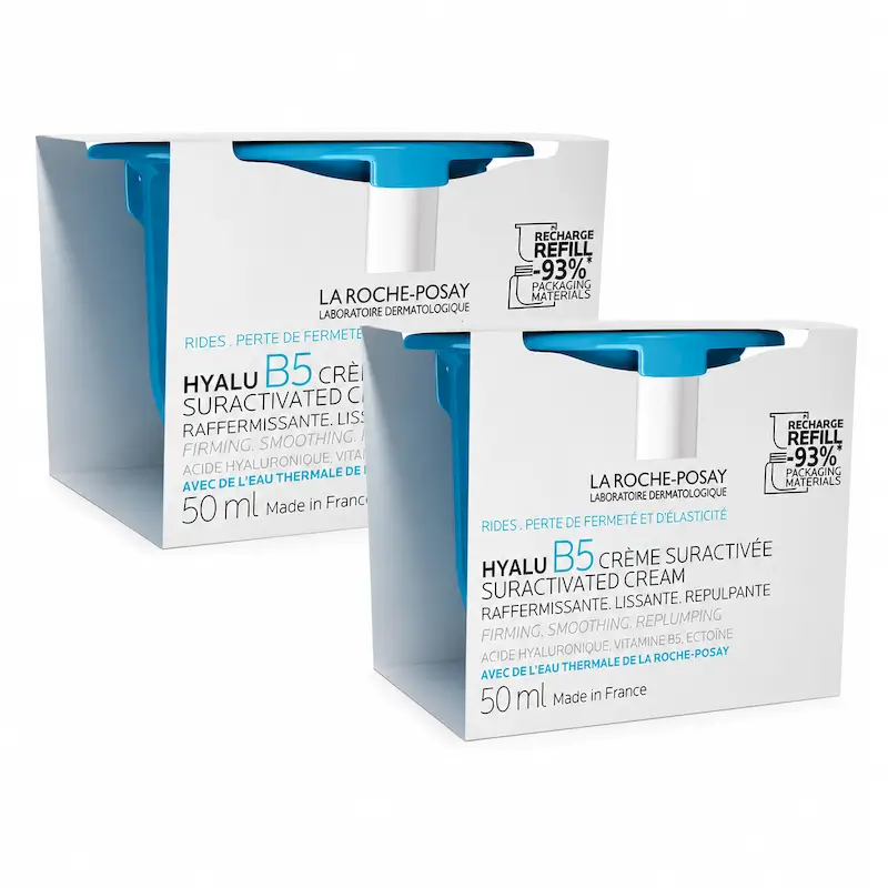La Roche-Posay Antiedad Hyalu B5 Suractivated Crema Refill Pack 2 x 50 ml