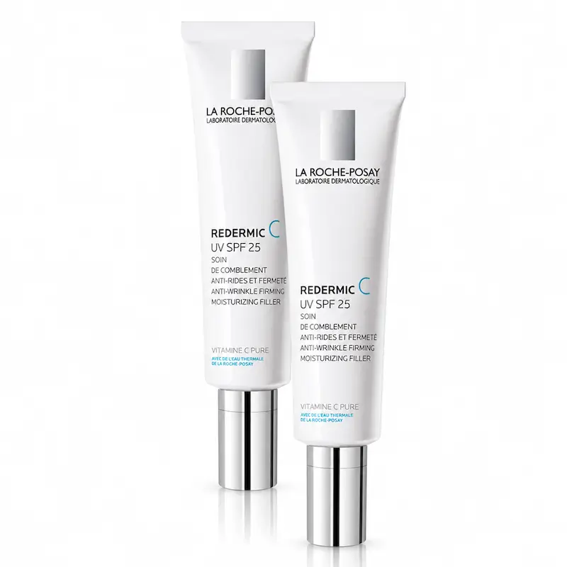 La Roche Posay Redermic C Uv Piel Sensible Pack 2 x 40 ml