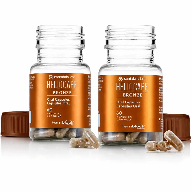 Heliocare Oral Bronze 60 Capsulas Pack 2