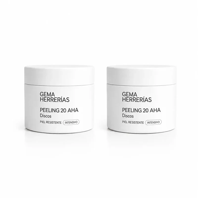 Gema Herrerías 20 Peeling Químico 20 Discos Pack 2 x 23 ml