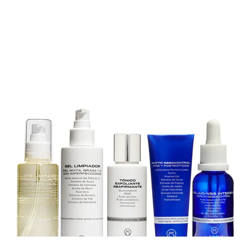 5Punto5 Rutina Skincare Piel Grasa Pack