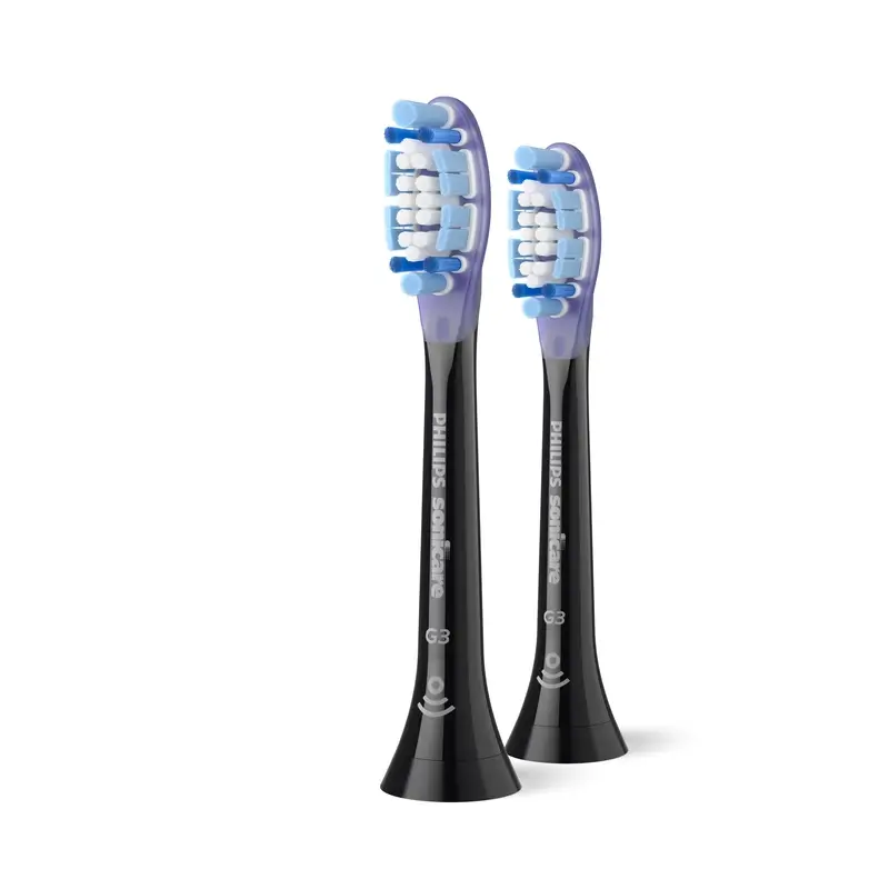 Philips Cabezales Sonicare Diamondclean Mini Negro, Pack 4 Ud, unidades 1