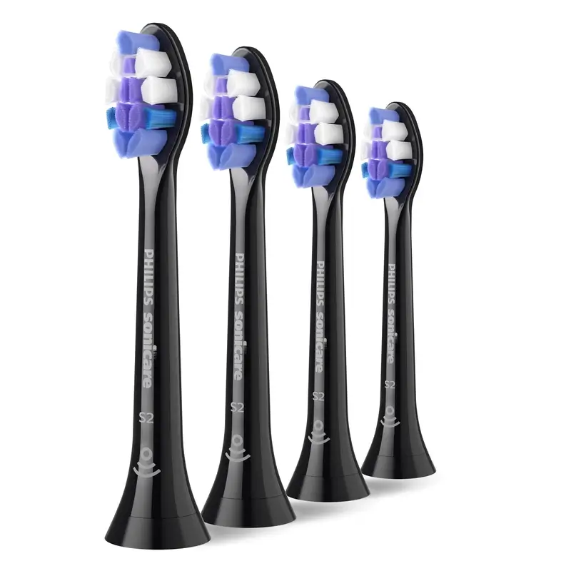 Philips Cabezales Sonicare Proresults Negro, Pack 2 Ud