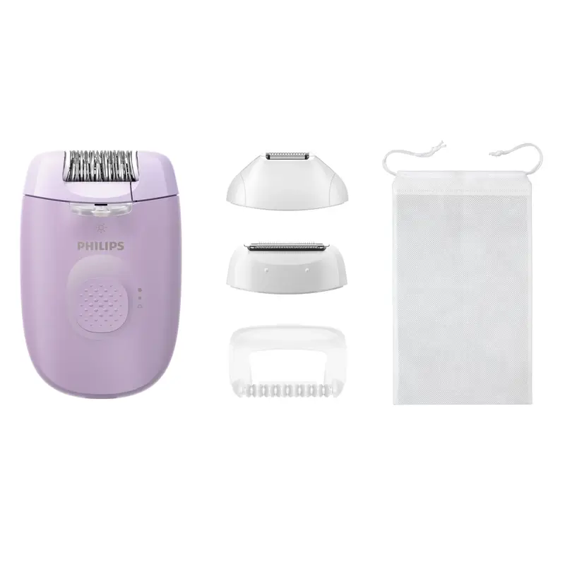 Philips Epilator Series 4000 Depiladora Con Cable Rosa