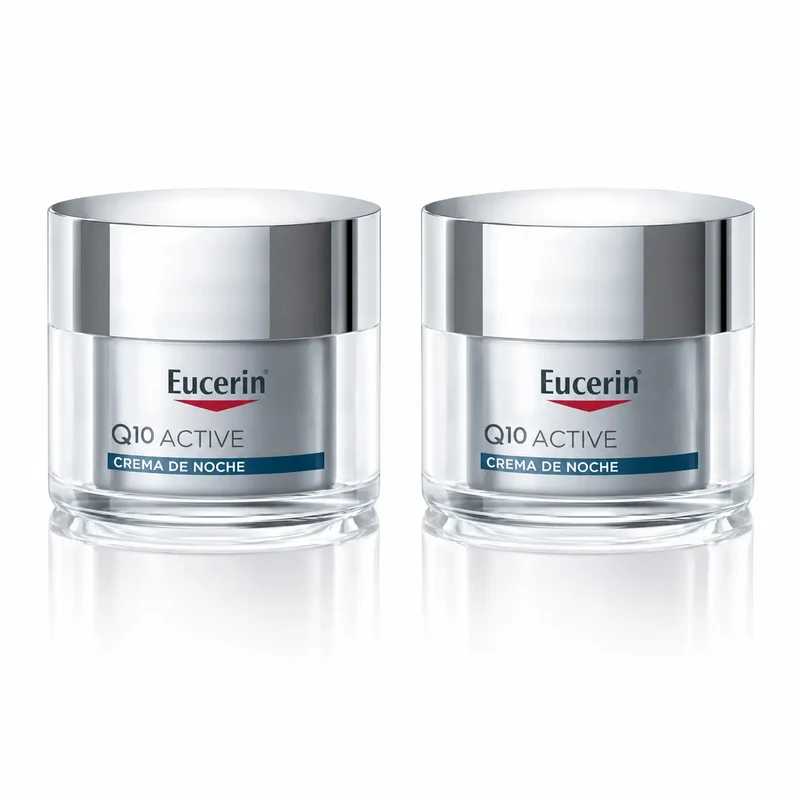Eucerin Q10 Active Crema Noche, 50 Ml , pack 2