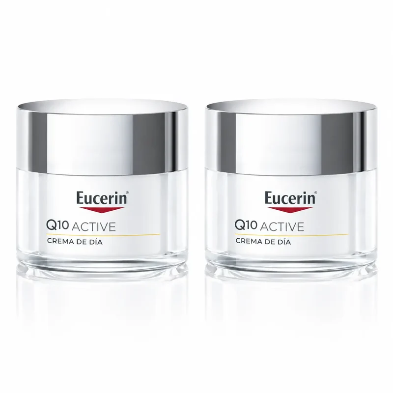 Eucerin Q10 Active Crema Día, 50 Ml , pack 2