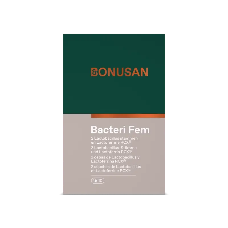 Bonusan Bacteri Fem, 10 cápsulas