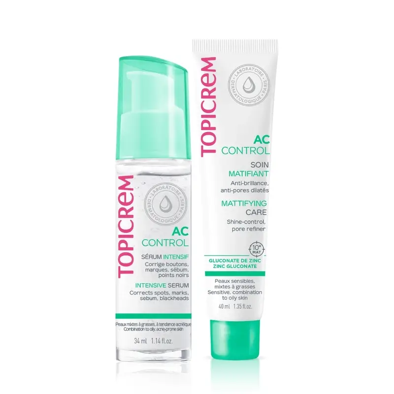 Topicrem Pack Topicrem Ac Control Sérum+Cuid Eq 40 Ml 50 %
