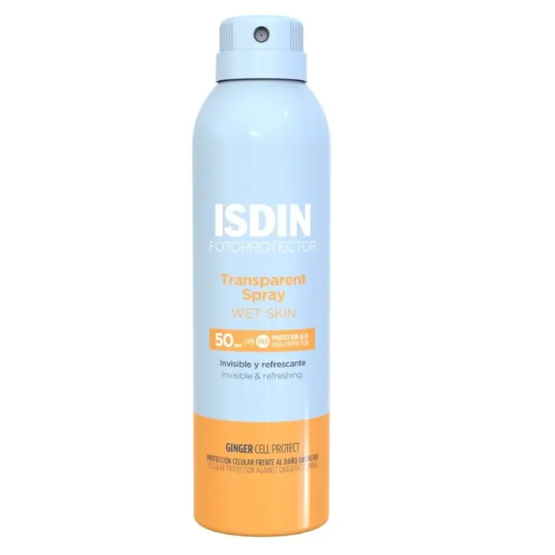 Isdin Fotoprotector Transparente Wet Skin Spf50, 100ml