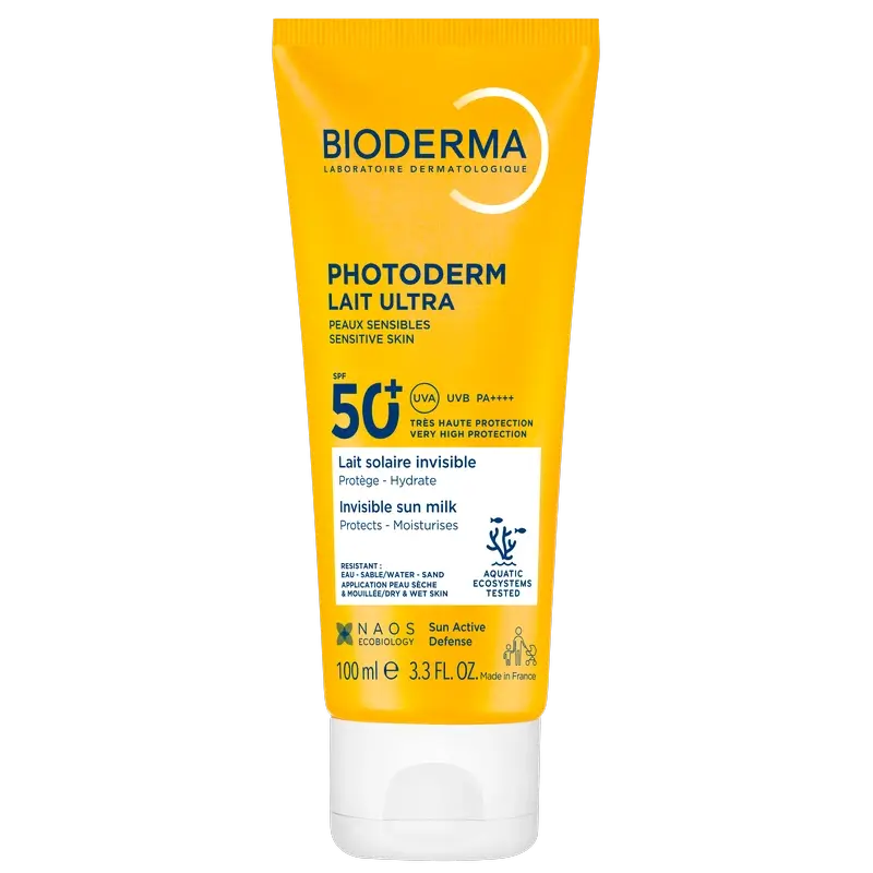 Bioderma Photoderm Lait Ultra SPF50+ Piel Sensible, 100 ml