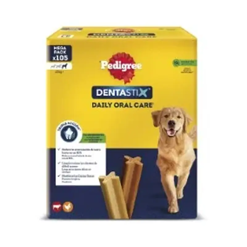 Pedigree Dentastix 105 15X7 Barritas Grande
