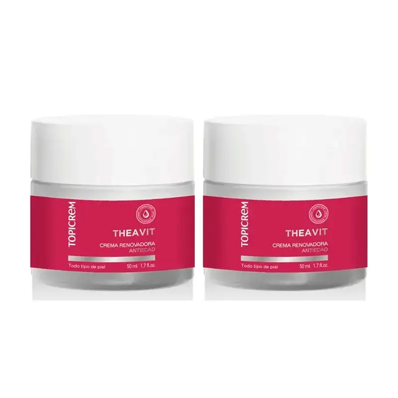 Topicrem Ah Theavit Crema Renovadora, Pack 2 x 50 ml