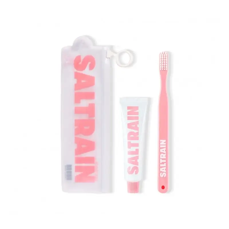 Saltrain Travel Kit Pink Rose Citron Y Un Cepillo